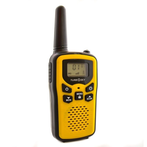Комплект радиостанций из 2-х шт TurboSky T25 Yellow фото 2