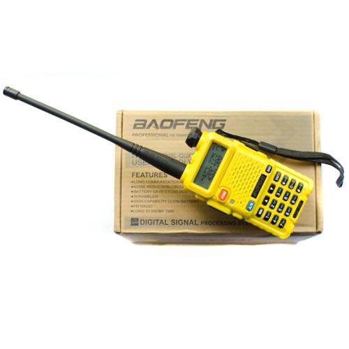 Рация Baofeng UV-5R Yellow фото 2