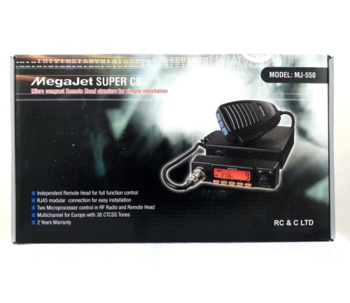 Автомобильная си-би радиостанция MegaJet MJ-550 фото 3
