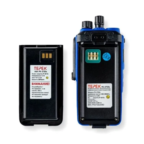 Портативная рация Терек РК-272 Ex UHF фото 6
