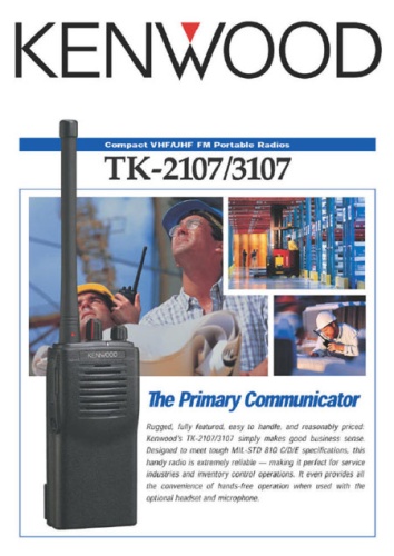 Рация Kenwood TK-3107 фото 3