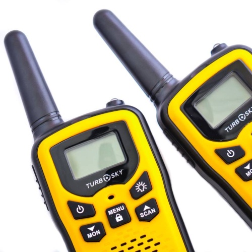 Комплект радиостанций из 2-х шт TurboSky T25 Yellow фото 11