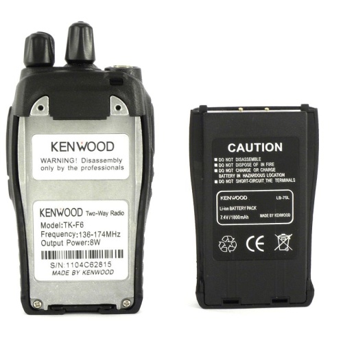 Рация Kenwood TК-F6 VHF фото 2