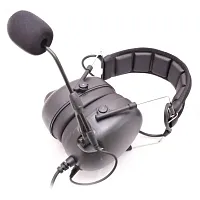 Шумозащищенная гарнитура Vostok HDH-12 Kenwood 2pin / Motorola 2pin