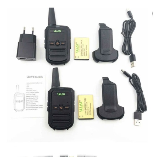 Комплект из двух раций WLN KD-C52 черные фото 2