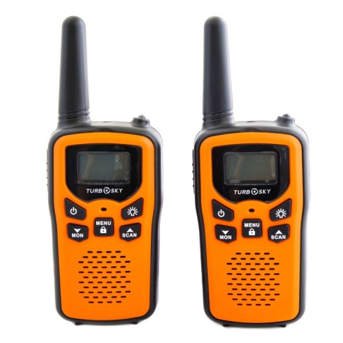 Комплект радиостанций из 2-х шт TurboSky T25 Orange фото 2