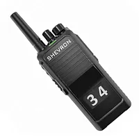 Портативная радиостанция Шеврон Т-34 U4 ( АКБ 4600 мАч)