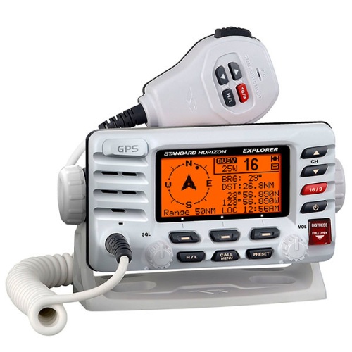 Стационарная морская радиостанция Standard Horizon GX1700E DCS+GPS (белая)