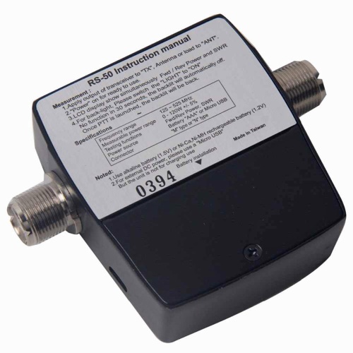 КСВ-метр Nissei RS-50 с измерителем мощности фото 2