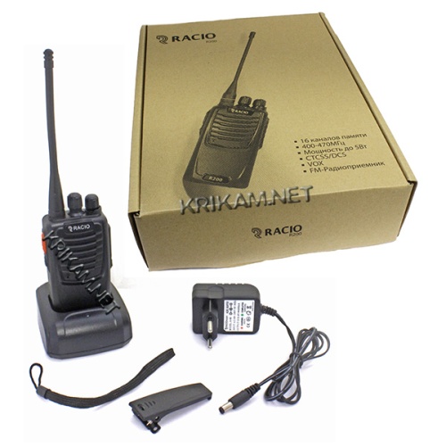 Портативная рация Racio R200 фото 3