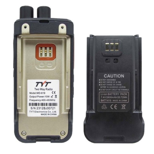 Портативная рация TYT MD-619 фото 2