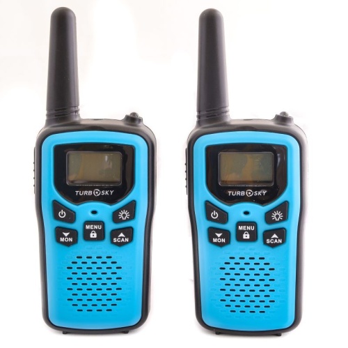 Комплект радиостанций из 2-х шт TurboSky T25 Blue фото 2
