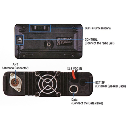 Автомобильная радиостанция Yaesu FTM-400DR фото 3