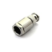 Разъём BNC-штекер на RG-213 прижимной (B-112B)