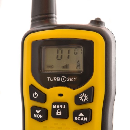 Комплект радиостанций из 2-х шт TurboSky T25 Yellow фото 5