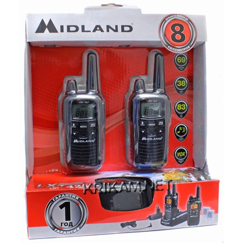 Комплект раций Midland LXT-425 фото 3