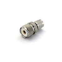 Переходник Mini-UHF-штекер / UHF-гнездо (MU-312)