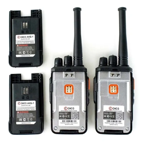 Комплект из двух портативных раций Союз-1 фото 2