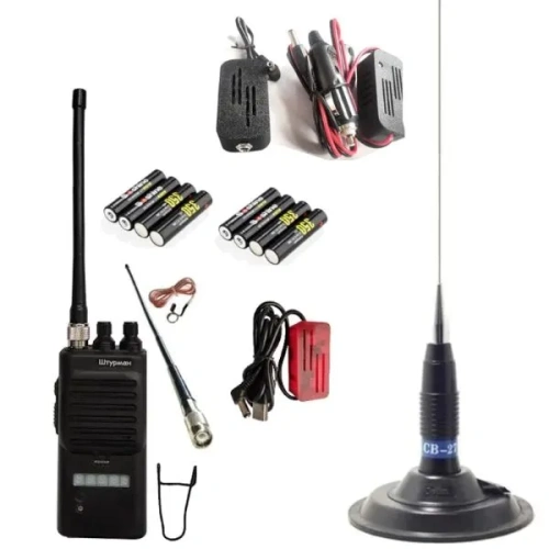 Портативная рация Штурман-230М3 автокомплект