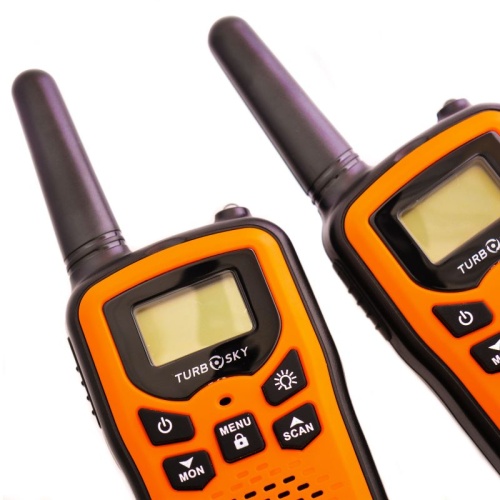 Комплект радиостанций из 2-х шт TurboSky T25 Orange фото 9