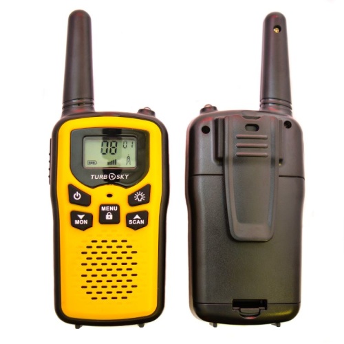 Комплект радиостанций из 2-х шт TurboSky T25 Yellow фото 10
