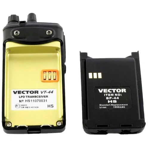 Рация Vector VT-44 HS фото 2