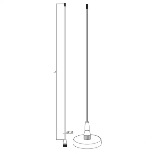 Автомобильная антенна Anli WH-14M фото 2