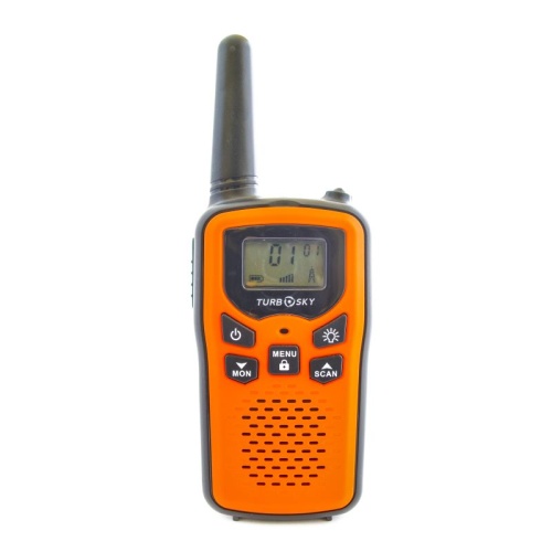 Комплект радиостанций из 2-х шт TurboSky T25 Orange фото 7