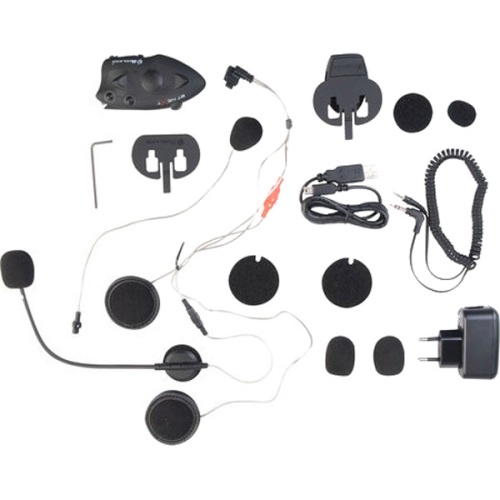 Комплект из 2-ух мультимедийных гарнитур для мотошлема Midland BT Next Twin