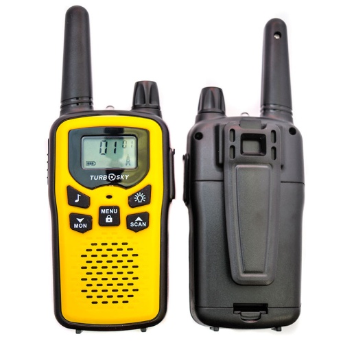 Комплект радиостанций из 2-х шт TurboSky T35 Yellow фото 4