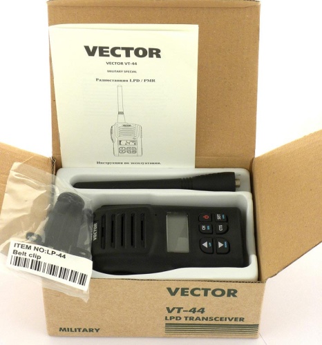 Портативная рация Vector VT-44 Military Special фото 3