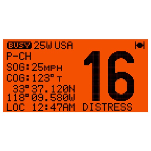 Морская радиостанция Standard Horizon GX1600S Black фото 3