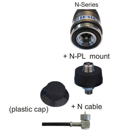 Автомобильная антенна Sirio HI-Power 4000 врезного типа фото 3