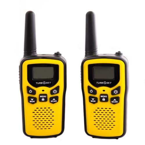 Комплект радиостанций из 2-х шт TurboSky T25 Yellow фото 13