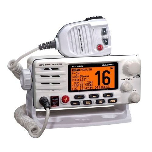 Морская радиостанция Standard Horizon GX2000S White фото 2
