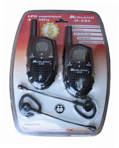 Комплект из двух раций Midland G225