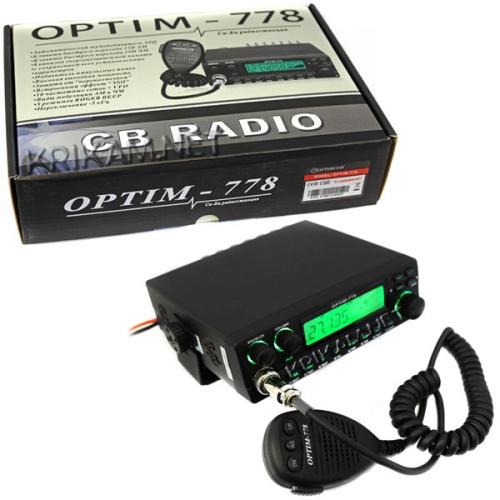 Автомобильная рация Optim-778 фото 3