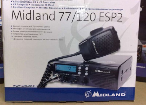 Автомобильная рация Midland 77-120 си-би диапазона фото 3