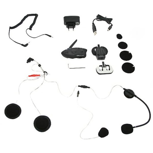 Комплект 2-ух мультимедийных гарнитур для мотошлема Midland BTX2 Twin