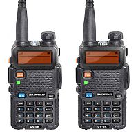 Портативная рация Baofeng UV-5R 5 Ватт 2шт