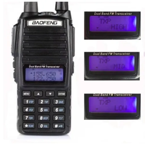 Рация Baofeng UV-82 3 уровня мощности