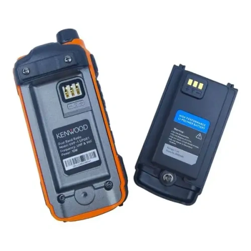 Рация Kenwood UVF1 Sport Оrange фото 3