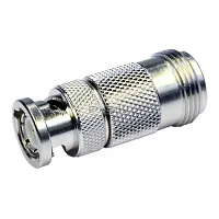 Переходник BNC гнездо/N штекер (J01008A0824 ВNС male - N female ,Teleg)