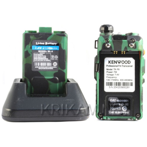 Рация Kenwood TK-F8 Dual Band GREEN 7 Вт фото 2